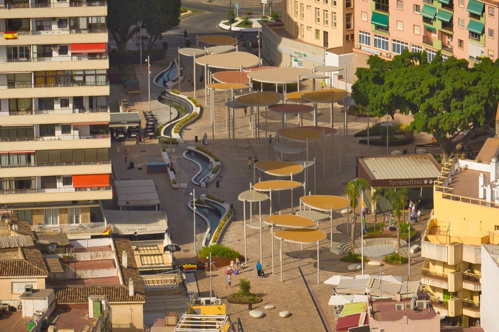 Remodelación de la Plaza de la Nogalera sesión diurna